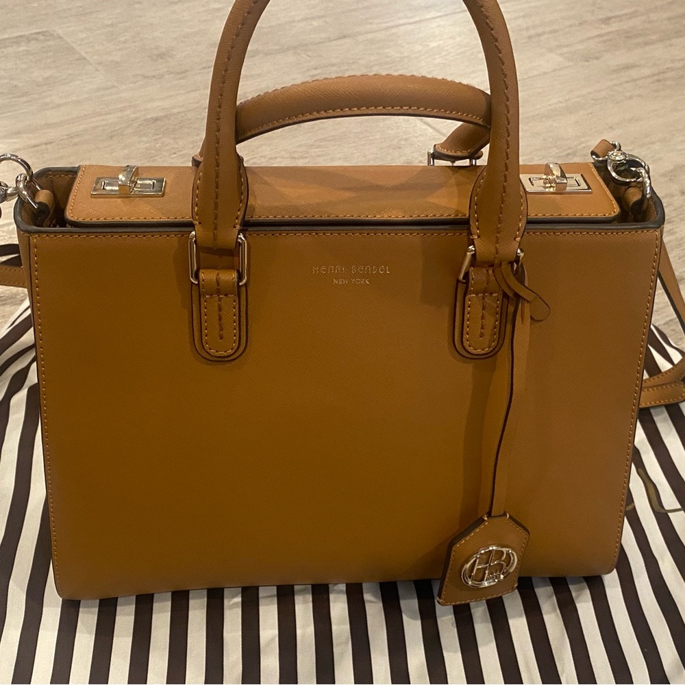 Henri Bendel West 5th Small Turnlock Satchel